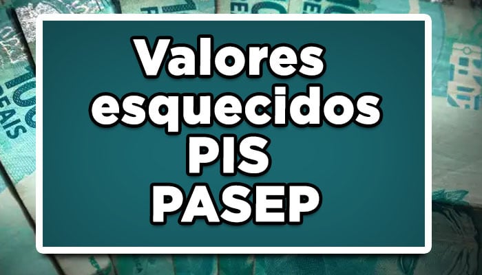 valores esquecidos PIS PASEP