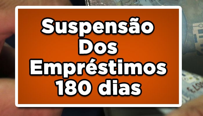 suspensão consignado por 180 dias