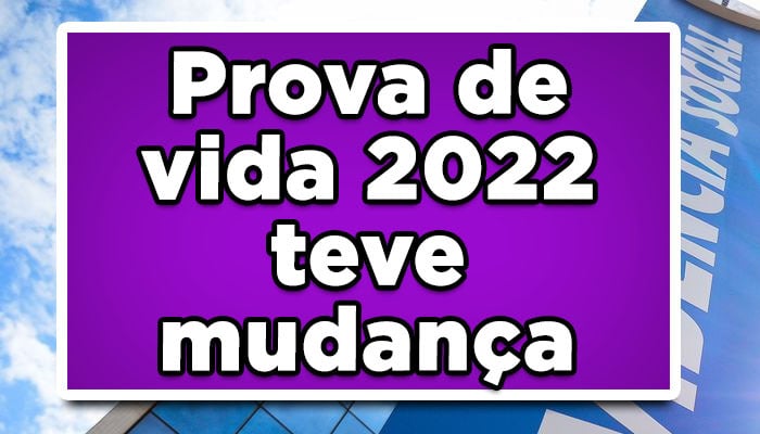 prova de vida 2022