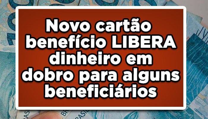 Novo cartão benefício libera dinheiro em dobro para aposentados