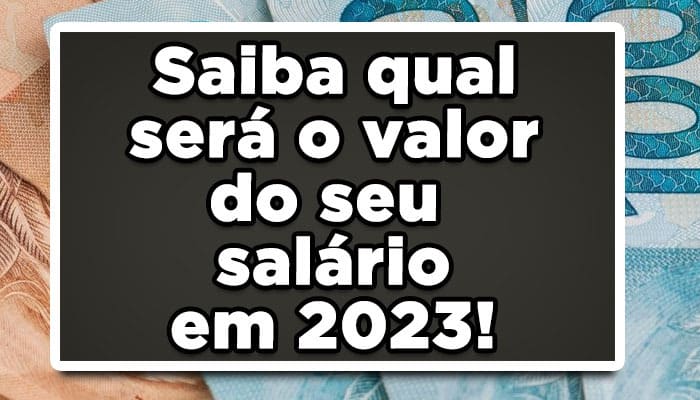 salário mínimo 2023
