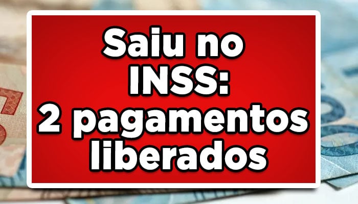 Pagamentos liberado