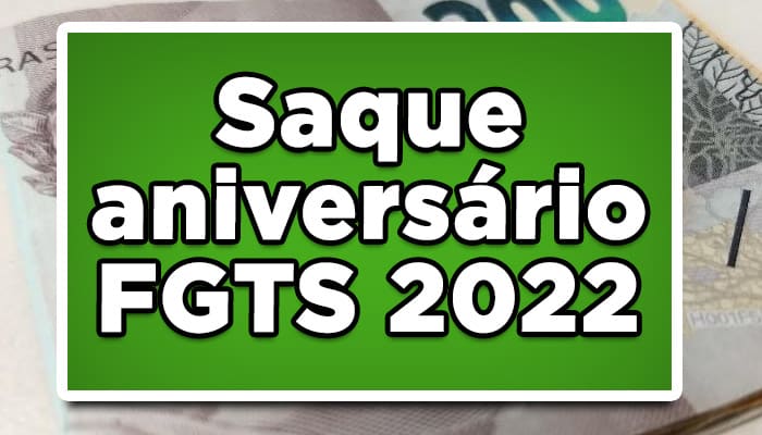 O saque aniversário do FGTS, no qual, já está liberado para muitos trabalhadores neste ano de 2022, pode ser sacado todos os anos! Confira: