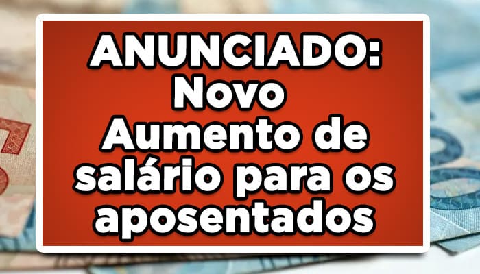 Novo aumento de salário