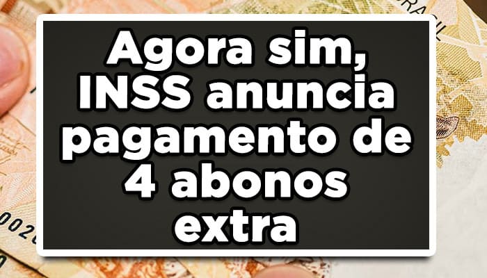 abono extra inss