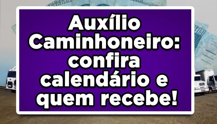 Neste ano de 2022, com tantas mudanças, tivemos então o surgimento de vários auxílios, sendo um destes, a liberação do Auxílio Caminhoneiro! Confira: