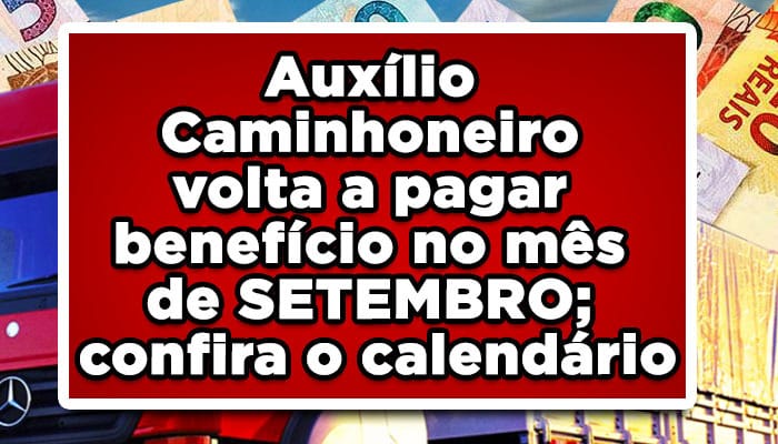 Auxílio caminhoneiro