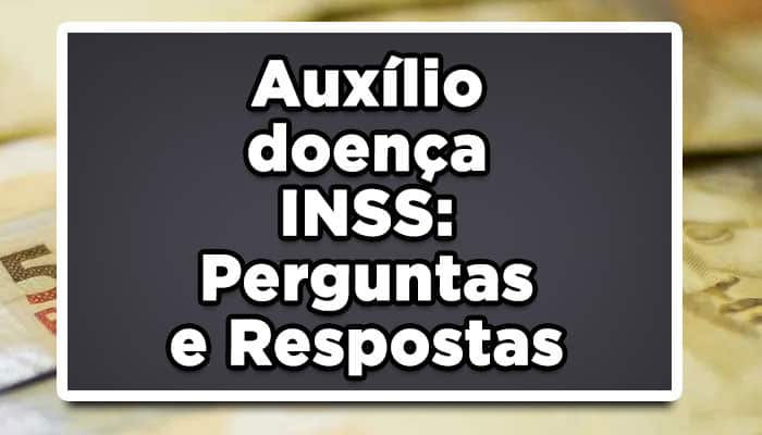 auxilio doença inss