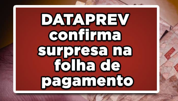 Surpresa na folha de pagamento