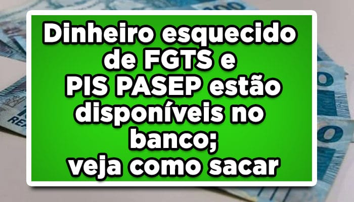 Dinheiro esquecido