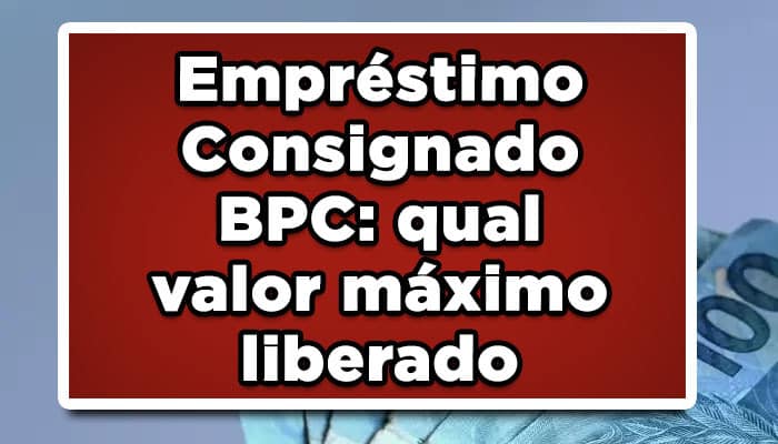 emprestimo consignado bpc