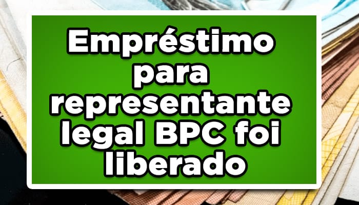 Empréstimo para representante legal