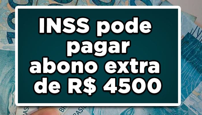 abono extra INSS