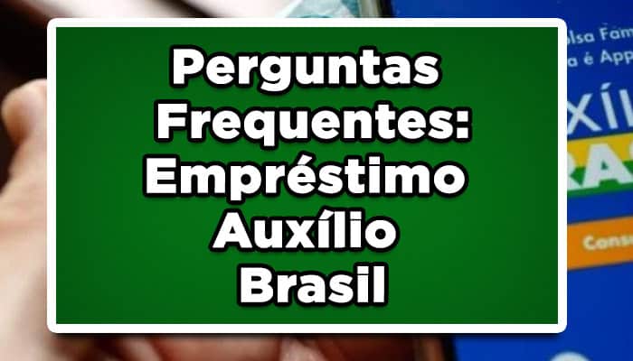 Empréstimo Consignado Auxílio Brasil