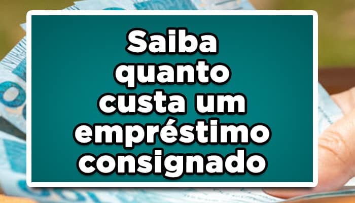 Quanto custa um empréstimo