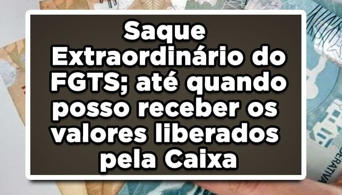 Saque extraordinário FGTS