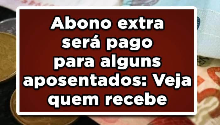 abono extra para aposentados