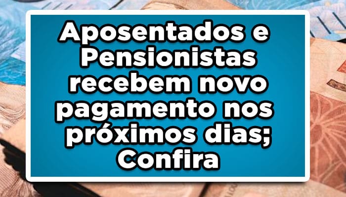 Pagamento dos aposentados
