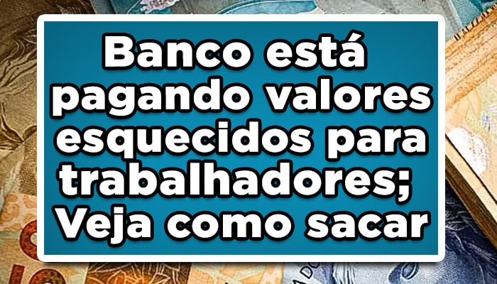 Valores esquecidos