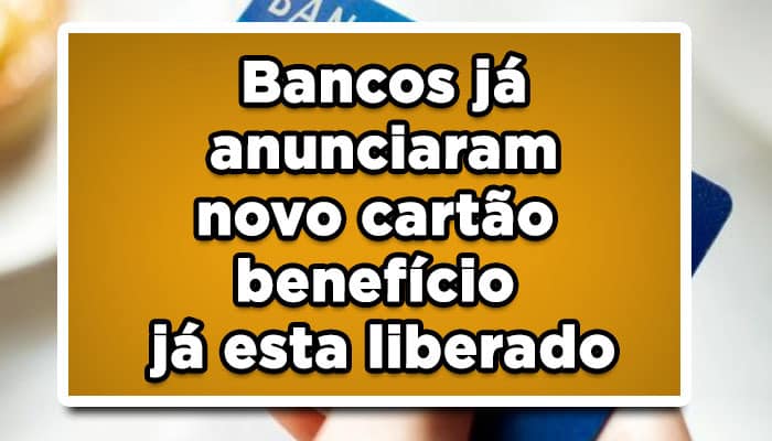 cartão benefício liberado