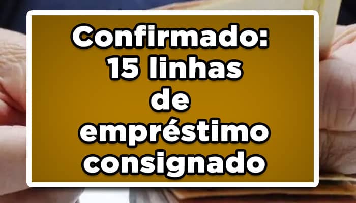 15 linhas para empréstimo