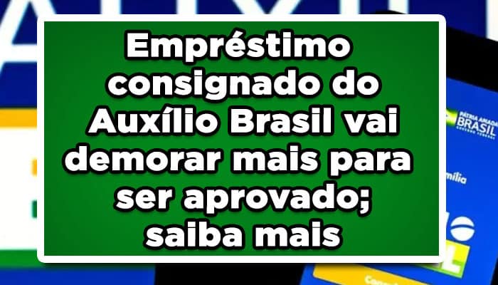 Empréstimo Auxílio Brasil