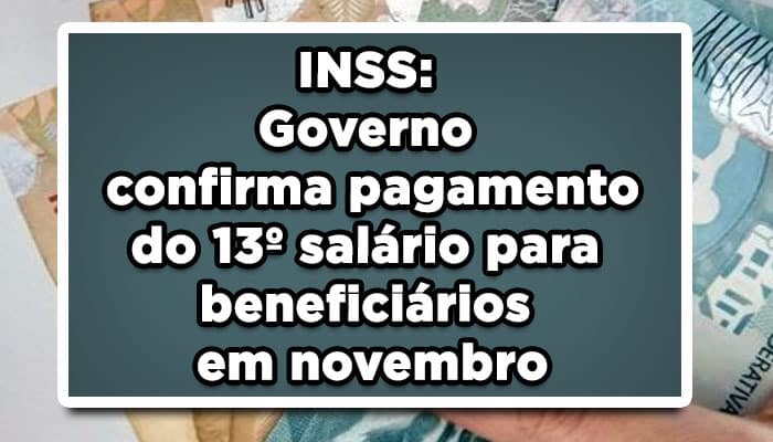 13° salário INSS parcela única