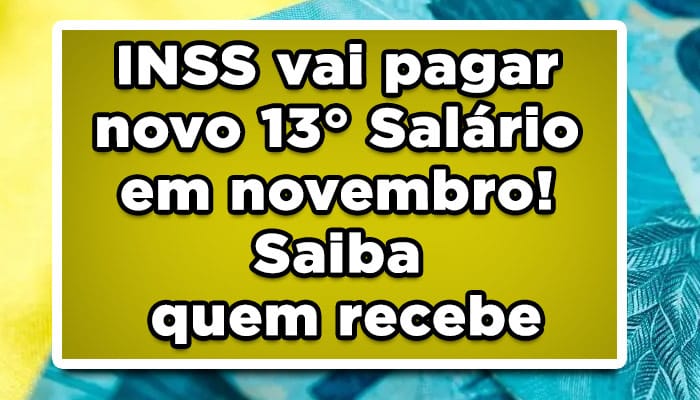 13º salário INSS parcela unica