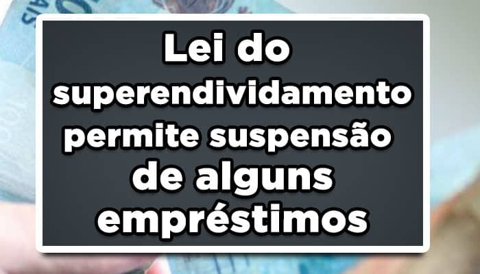 suspensão do consignado