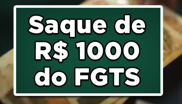 saque do FGTS