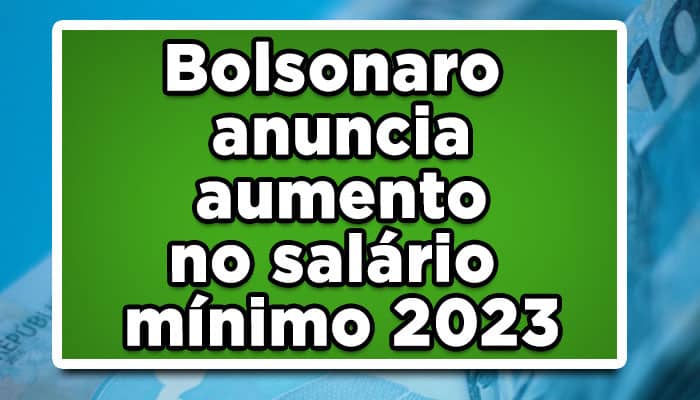 salário mínimo 2023