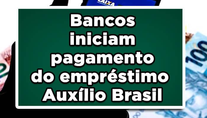 pagamento Empréstimo Auxílio Brasil