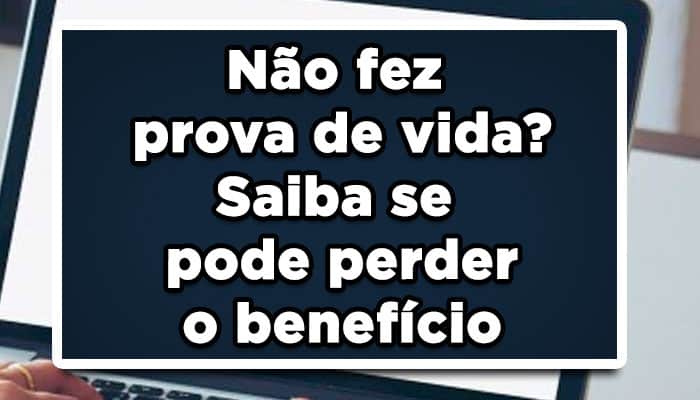 Prova de vida do INSS