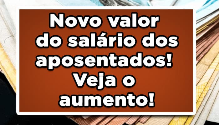 Você já deve ter ouvido falar do novo aumento do salário mínimo dos aposentados para 2023, que tem um novo valor já previsto!