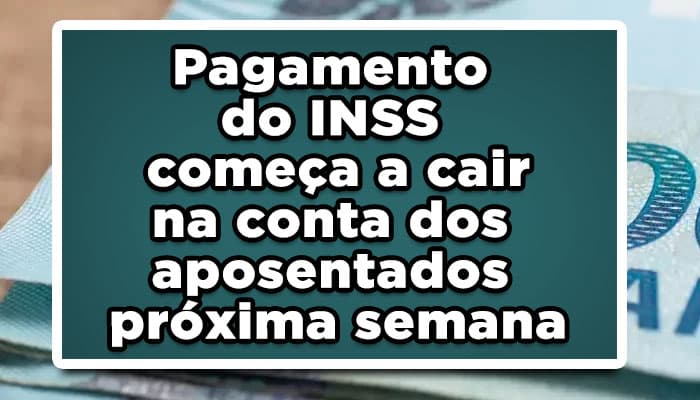 pagamento inss