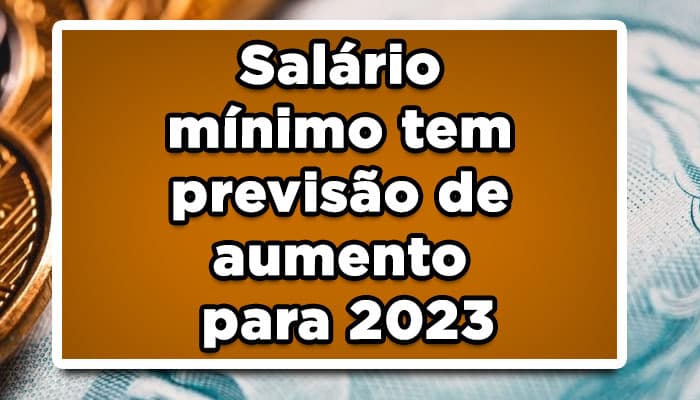 Salário mínimo tem previsão de aumento para 2023, confira agora!