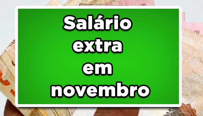 salario extra novembro