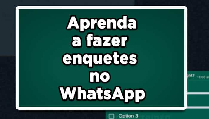 enquete whatsapp