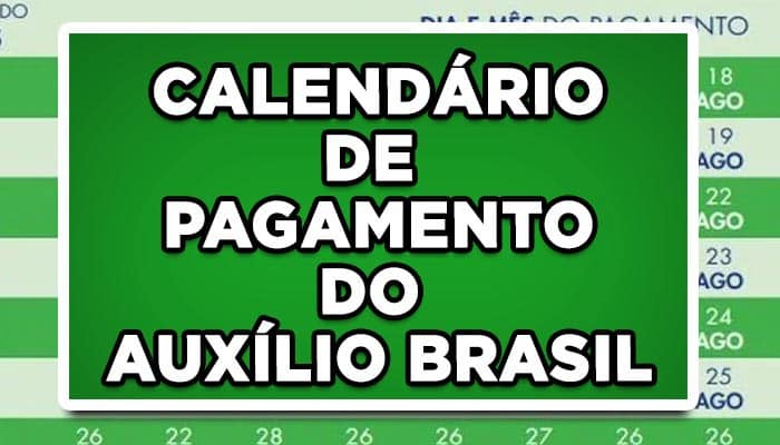 CALENDÁRIO DE PAGAMENTO DO AUXÍLIO BRASIL; Benefício de novembro começa a cair nas contas