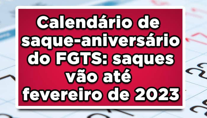 Saque-aniversário do FGTS