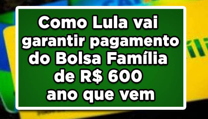 Entenda agora como o como lula vai garantir pagamento do bolsa família