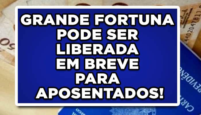 GRANDE FORTUNA PODE SER LIBERADA EM BREVE PARA APOSENTADOS! Julgamento da revisão da vida toda marcado