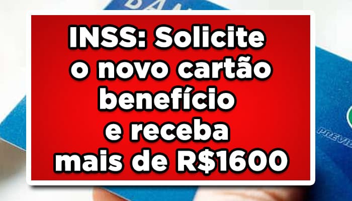 Veja como solicitar novo cartão benefício