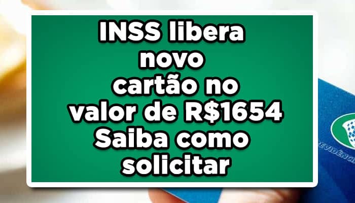 Novo cartão