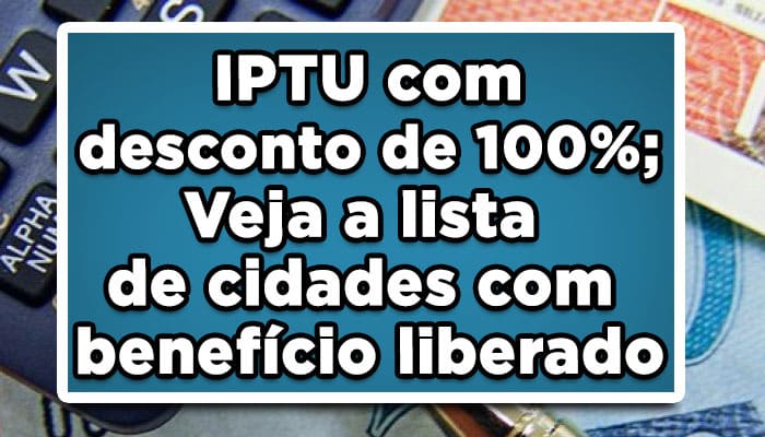 IPTU 2023 com desconto