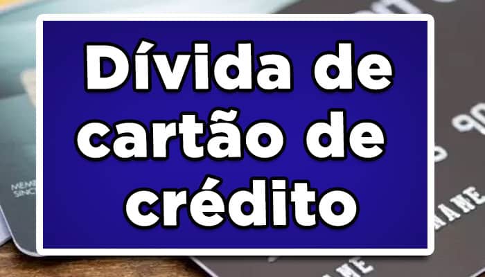 dívida de cartão de crédito