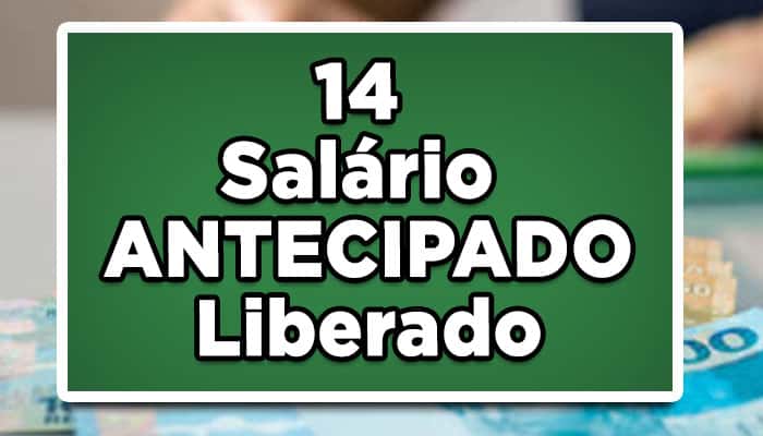 14 salário antecipado