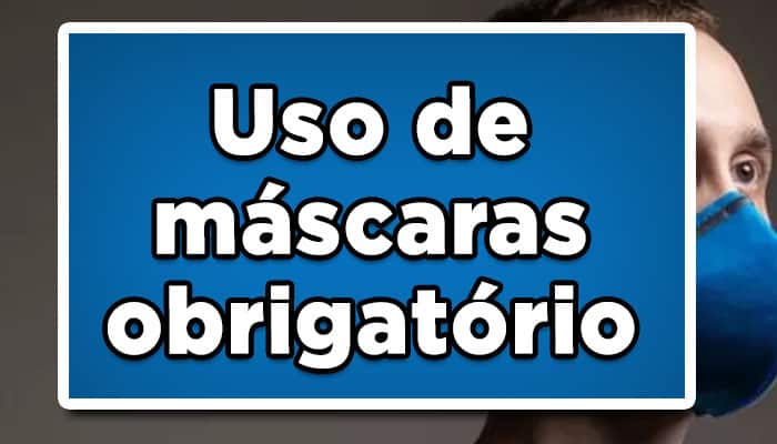 uso de máscaras obrigatório RJ