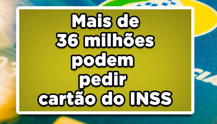 cartao de credito inss
