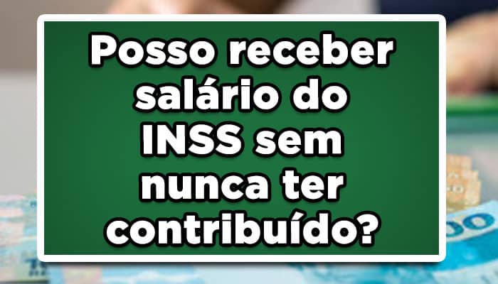 Idosos podem receber um salário do INSS